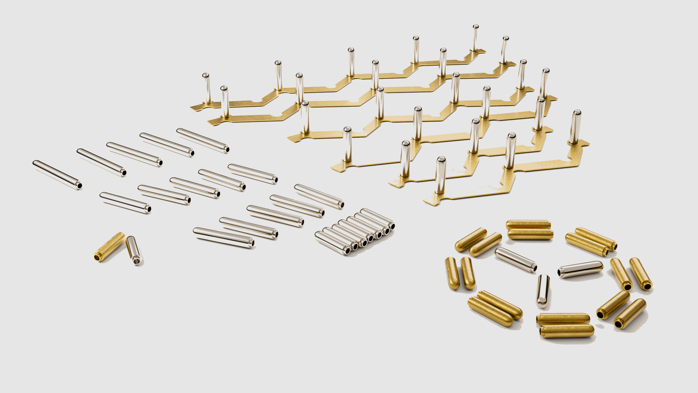 Hohlstifte für Steckdosen mit Erdungsstift